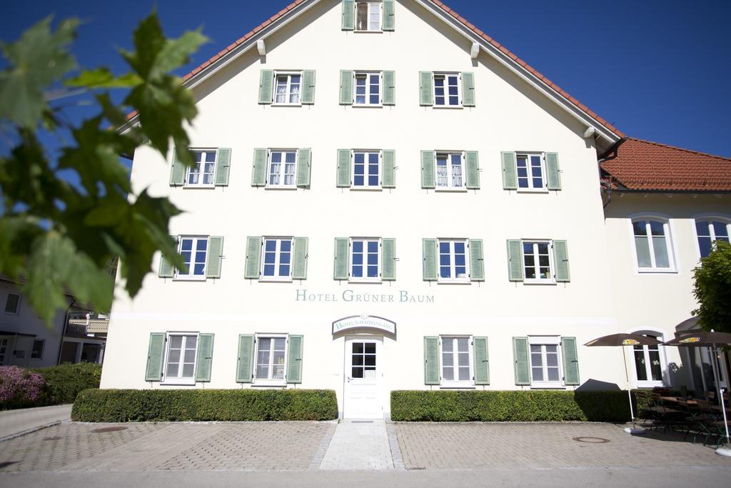 Hotel Gruener Baum Kaufbeuren Exteriör bild